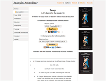 Tablet Screenshot of joaquinamenabar.com